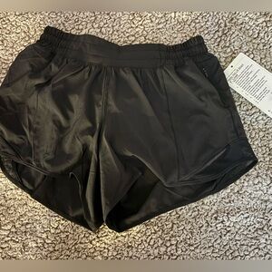 Black Hotty Hot Lr Shorts NWT